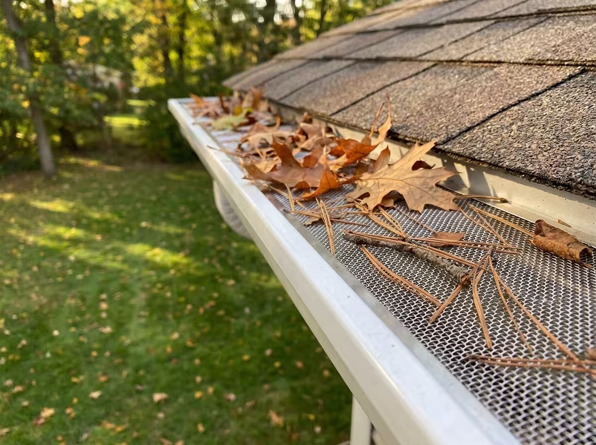Proflow Gutters SA gutter guard and leaf protection system installed on a Gauteng property